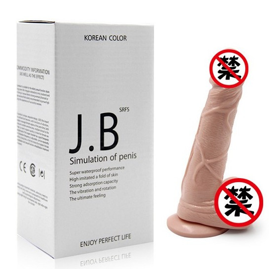 Реалістичний фалоімітатор на присосці J. B. (15 див)
