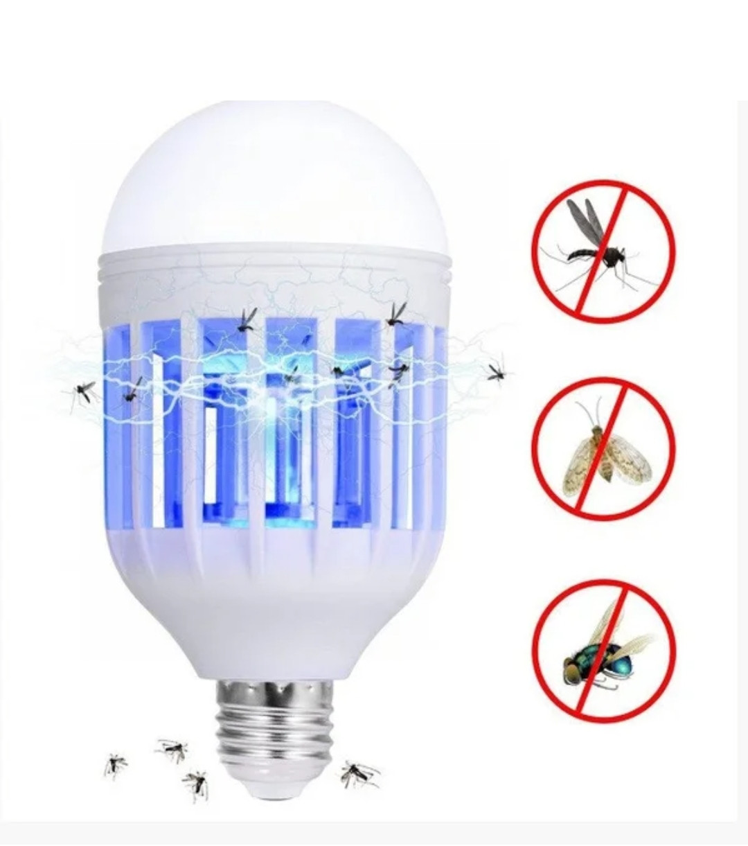 Світлодіодна лампа принада знищувач відлякувач для комарів комах Zapp Light 2617 комарів