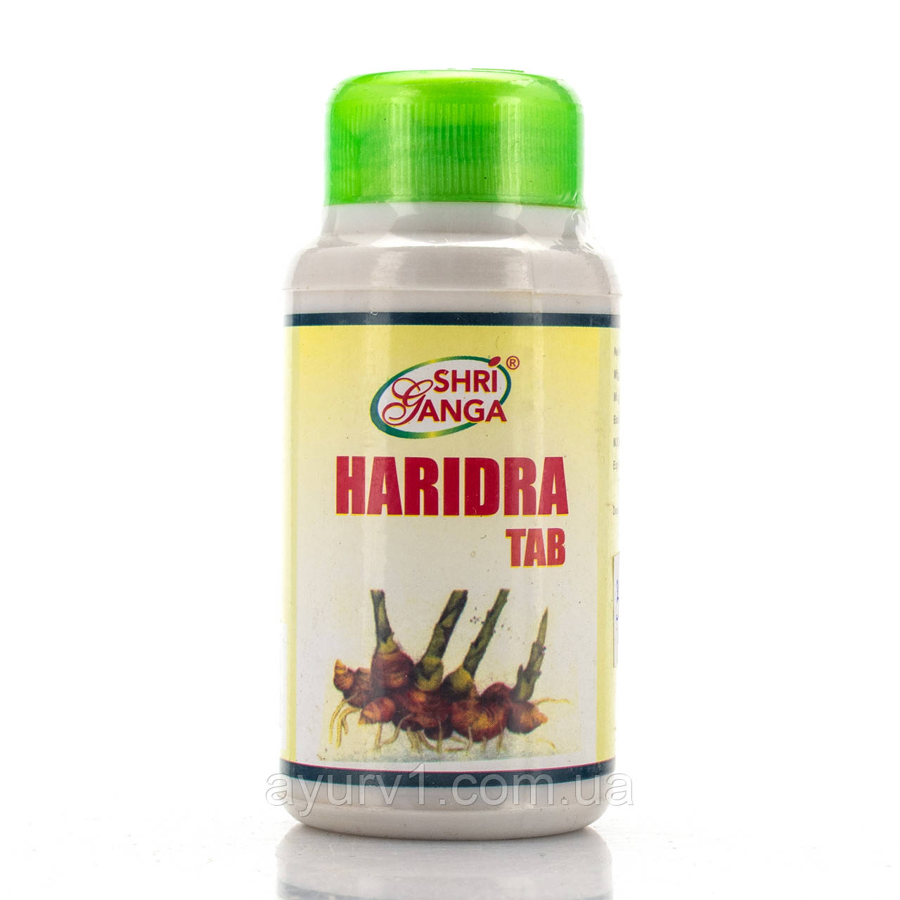 Харидра Шри Ганга 750 мг / Haridra tab, Shri Ganga / 120 таб. - куркума ...