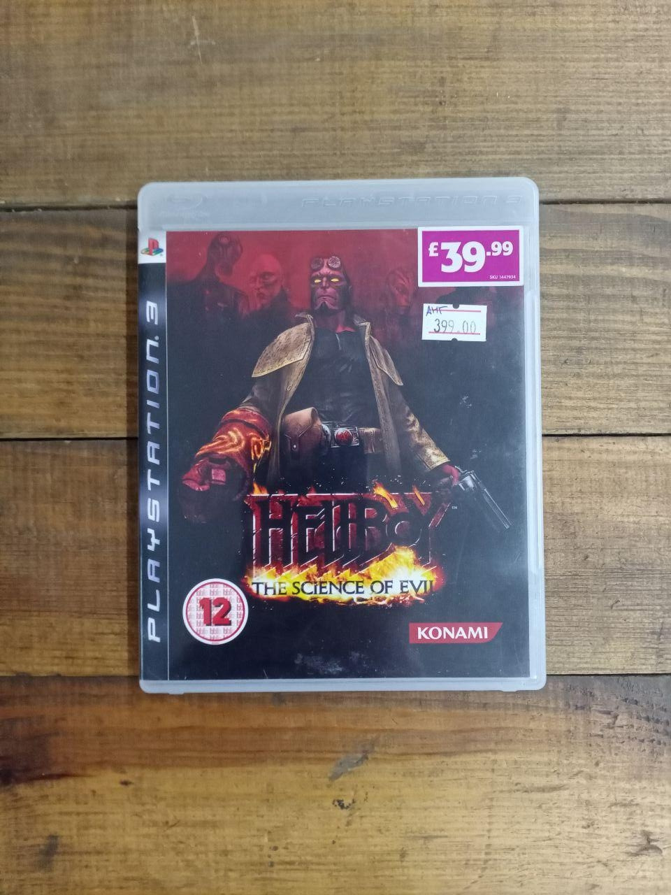 Гра Hellboy The Science Of Evil, (PS3) англійська версія, б/у відмінний стан