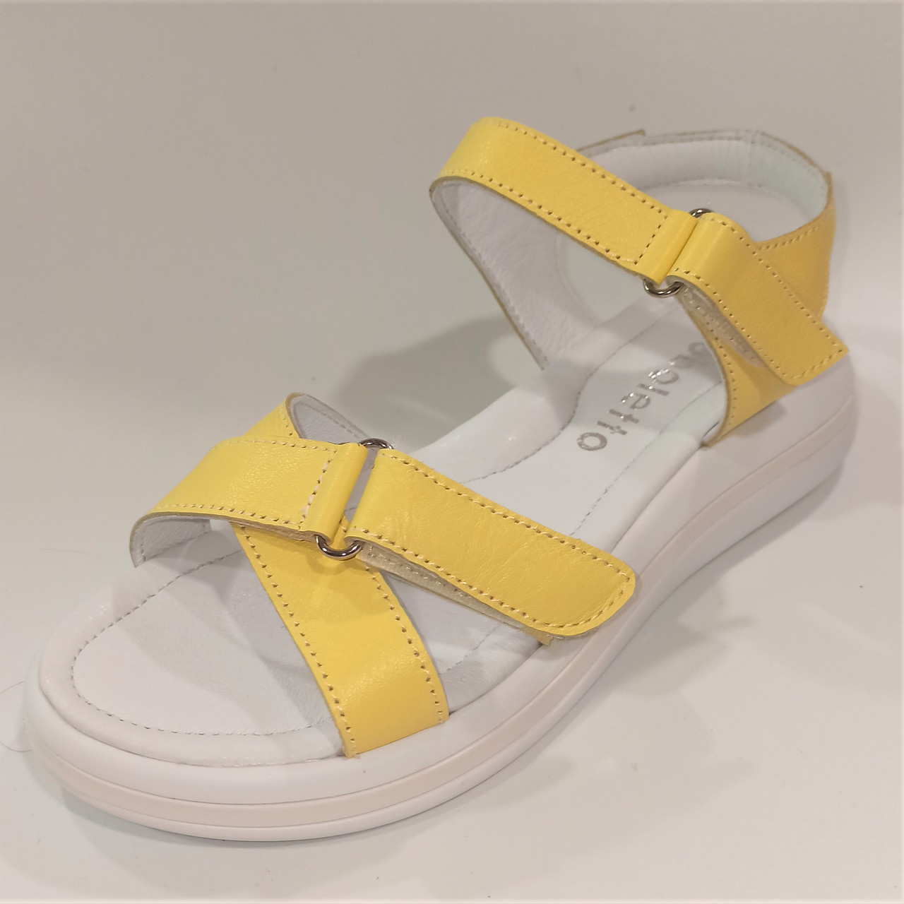 Жіночі босоніжки жовті, Arcoboletto (код 1222) розміри: 35-40