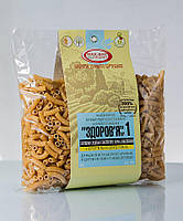ДІЄТИЧНІ Макарони «ЗДОРОВ'Я» №1 з суцільнозмеленого зерна твердої пшениці (0,4 кг) Мак-Вар Екопродукт