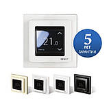 Програматор добовий для теплої підлоги DEVIreg Touch 140F1078 (слонова кістка), фото 3
