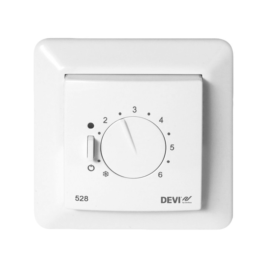 Терморегулятор для теплої підлоги DEVIreg 531 (140F1034) з датчиком температури повітря