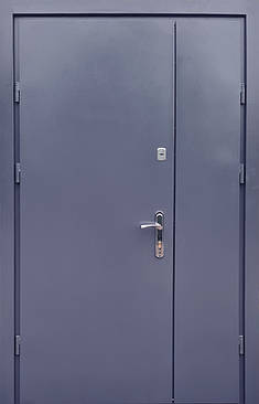 Двері полуторні технічні в наявності, Qdoors. Стандарт+ колір Антрацит, фото 1