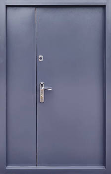 Двері полуторні технічні в наявності, Qdoors. Стандарт+ колір Антрацит, фото 3