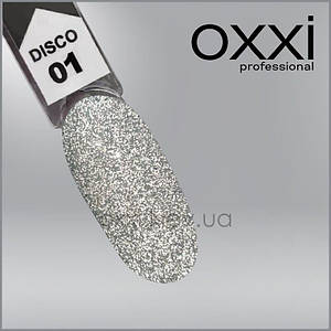 Світловідображаючий гель-лак DISCO 01 Oxxi Professional, 10 мл
