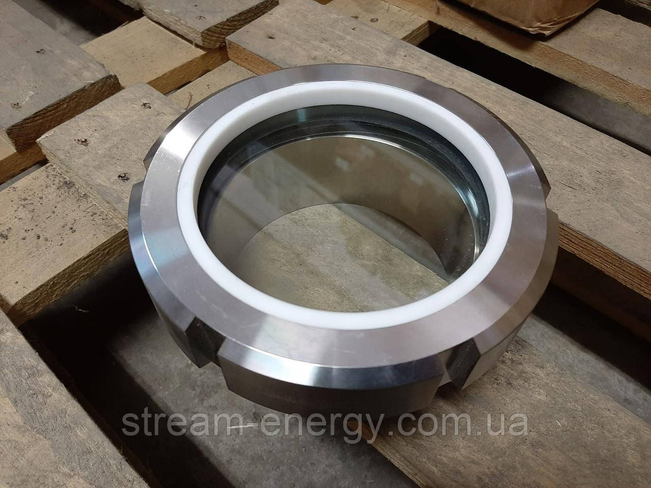 Діоптр гайковий DN125 AISI 304, фото 1