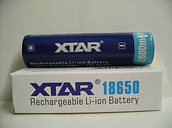 Акумулятор XTAR 18650 2600mAh з захистом