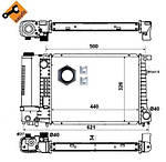 Радіатор охолодження BMW 3-series 83-