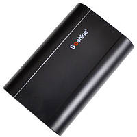 Повербанк Power Bank Case Soshine E5 Black, 3x18650, LCD, 5V/2.1A, сменные аккумуляторы