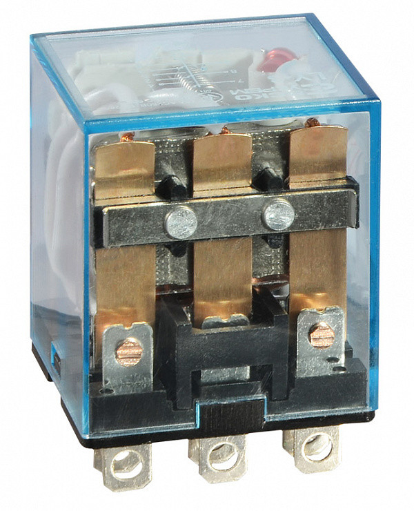 Проміжне реле 10А 3к 220V AC LY3 [A0090070004] АСКО, фото 1