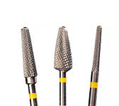 Фрези з супермелкой хрестоподібної нарізкою (жовті)