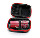 Акумулятор 18650 Li-Ion Vapcell INR18650 M35 Protected, 3500 mAh, 10A, 4.2/3.6/2.5V, червоний, фото 6