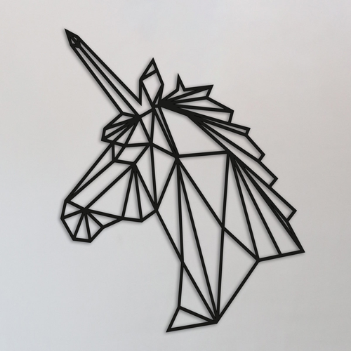 Об'ємна картина із дерева DecArt Unicorn