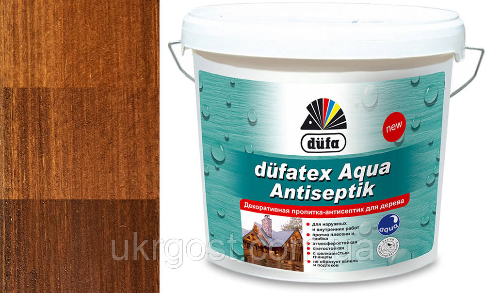 Просочення для дерева Dufa Dufatex Aqua Antiseptik Кіпарис шовковистий глянець 0,75 л