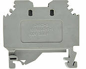 41А 6мм.кв. 46,5х8х42мм Клема пружинна набірна сірий [A0130010068] JHN2-6 АСКО