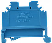 20А 2,5мм.кв. 42,5х5х35,7мм Клема пружинна набірна синій [A0130010071] JHN2-2,5 АСКО