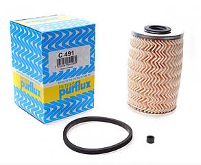 Фільтр паливний Renault Master 1.9/2.0/2.5d PURFLUX C491