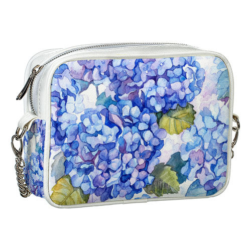 Сумка на ланцюжку Гортензия 21x17x7 см, фото 1