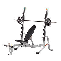 HOIST HF-5170 7 POSITION OLYMPIC BENCH, Олимпийская скамья с наклоном (HT-HF-5170-platinum/grey)