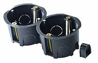 60х45мм коробка установочна гіпсокартон блочна під електророзетку [КУ-ГК] PP АСКО