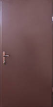 Двері металеві, Qdoors. Технічні. Колір коричнева шагрень RAL 8017