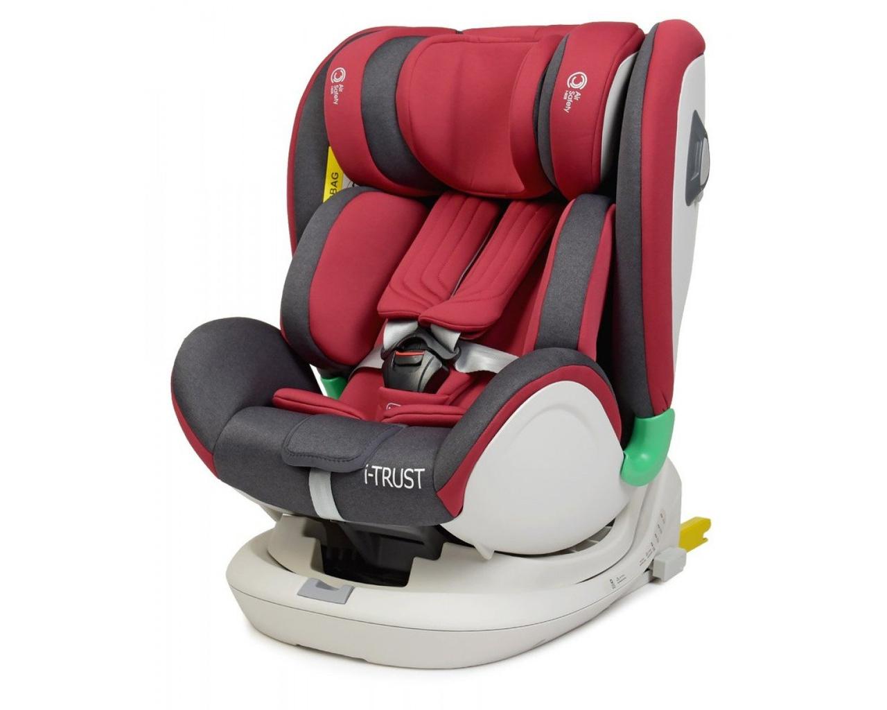 Автокрісло дитяче El Camino i-Trust ME 1081 (до 135см) Red