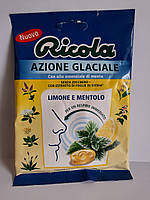 Натуральні льодяники Ricola Azione Glaciale (Limone e Mentolo) 70 г (без цукру)