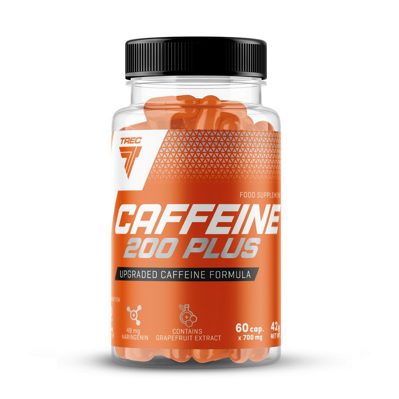 Кофеїн Trec Nutrition Caffeine 200 Plus 60 капсул