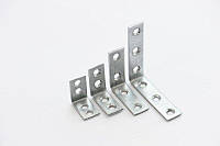 Куточок вузький перфорований KW-1 25x25x15x2,0 мм оцинкований