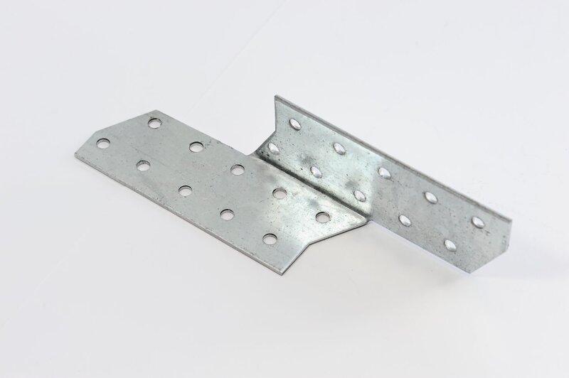 Кріплення для крокв ліве LK 170x40x40x2,0 мм перфороване оцинковане