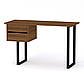 Стіл письмовий Лофт-3 Венге темний Компаніт (120х50х72.8 см), фото 6