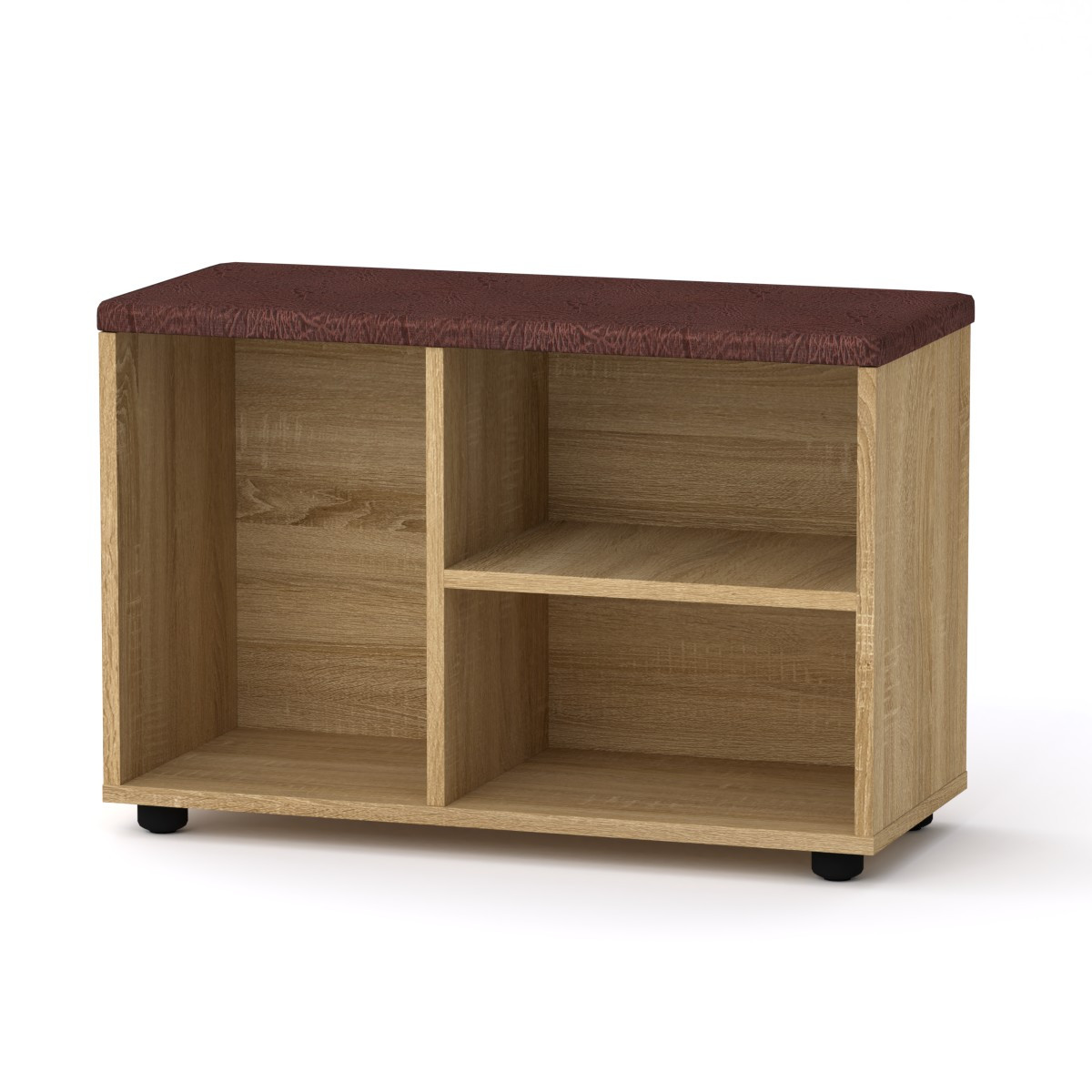 Тумба під взуття ТО-18 дуб сонома Компаніт (70х30х46,5 см), БЕЗКОШТОВНА доставка в точку видачі Rozetka, фото 1