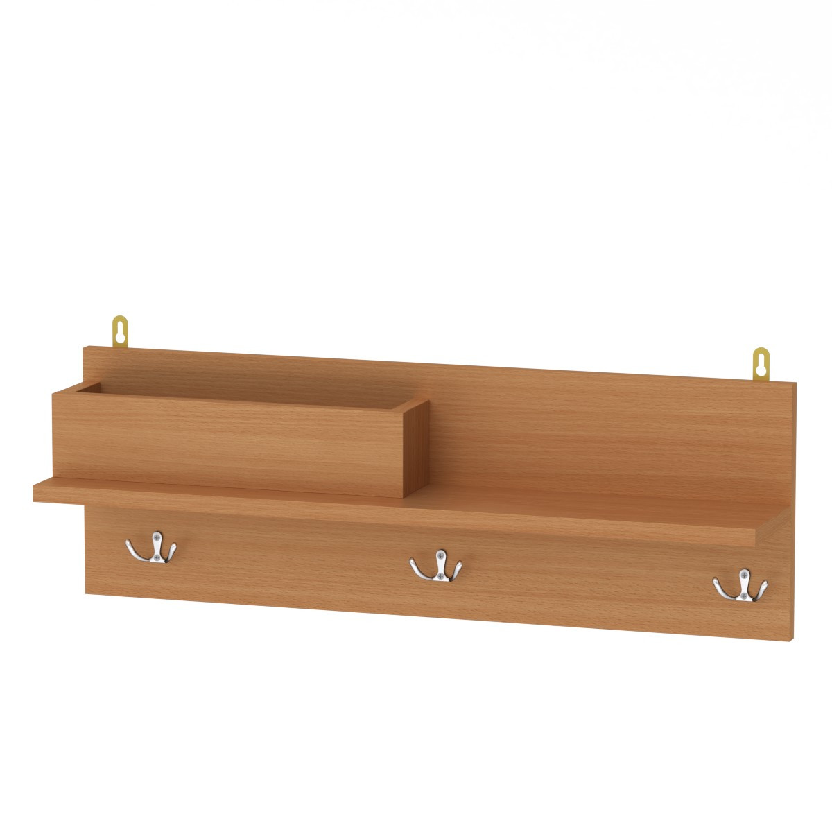 Оригінальна полиця П-31 Компаніт Бук (70х14,2х24 см), фото 1