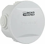 80х50мм зовнішня розподільча коробка 4 герметичні вводи IP44 [A0150170016] ABS TY-RA АСКО