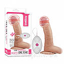 Вібратор - The Ultra Soft Dude Vibrating Flesh 8.8, фото 3