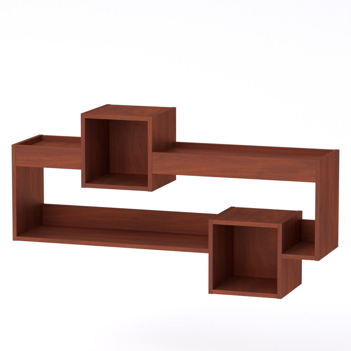 Полку МГ-6 Тумба навісна-2 Компаніт Яблуня (120х28х65 см), БЕЗКОШТОВНА доставка в точку видачі Rozetka, фото 1