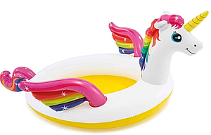 Дитячий надувний центр Intex 57441 «Єдиноріг» , 272 х 193 х 104 см