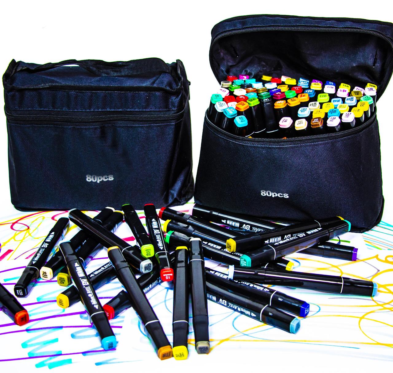 Набір Двосторонніх Маркерів Touchfive 80 шт