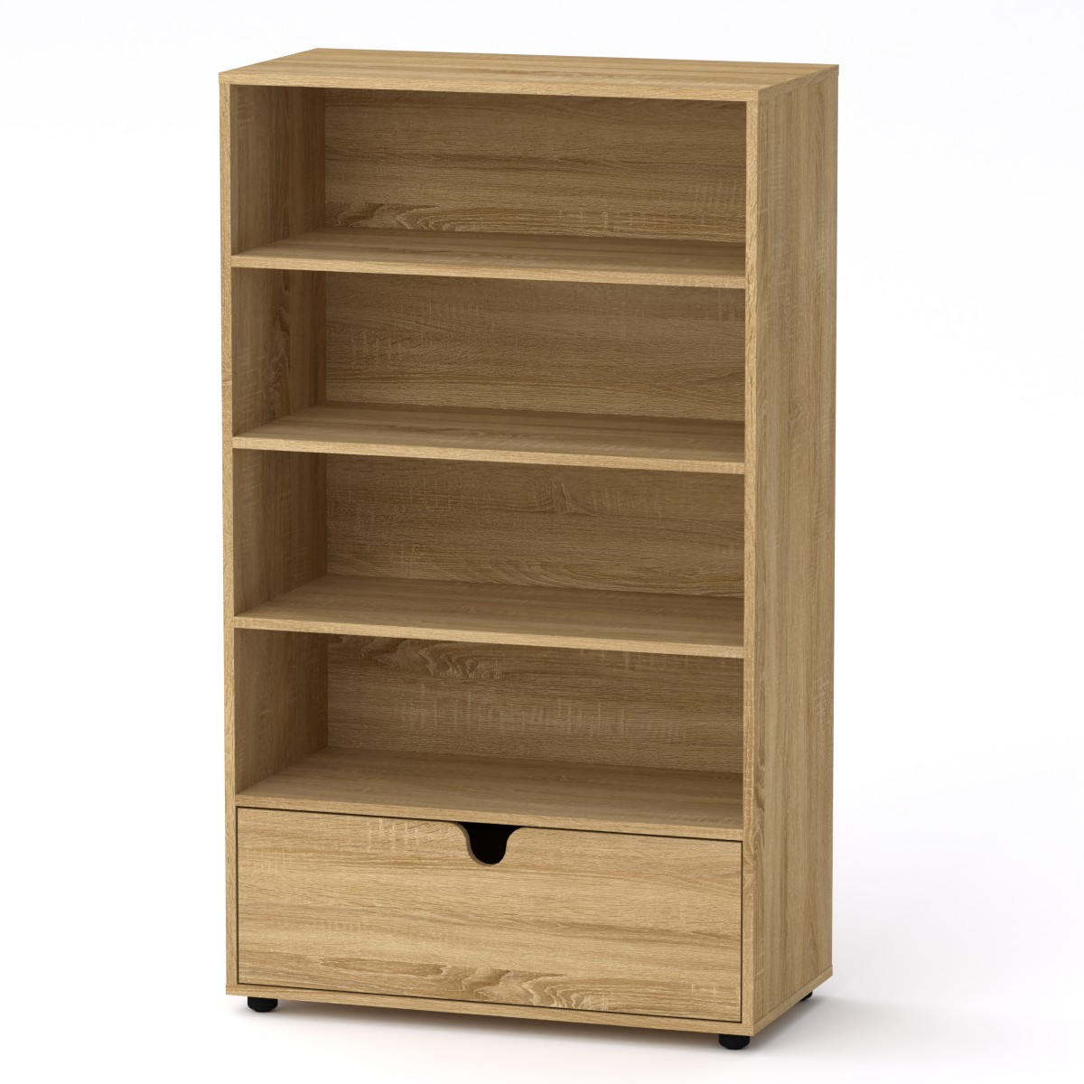 Комод МГ-7 Тумба-2 Компаніт дуб сонома (80х40х137,1 см), фото 1