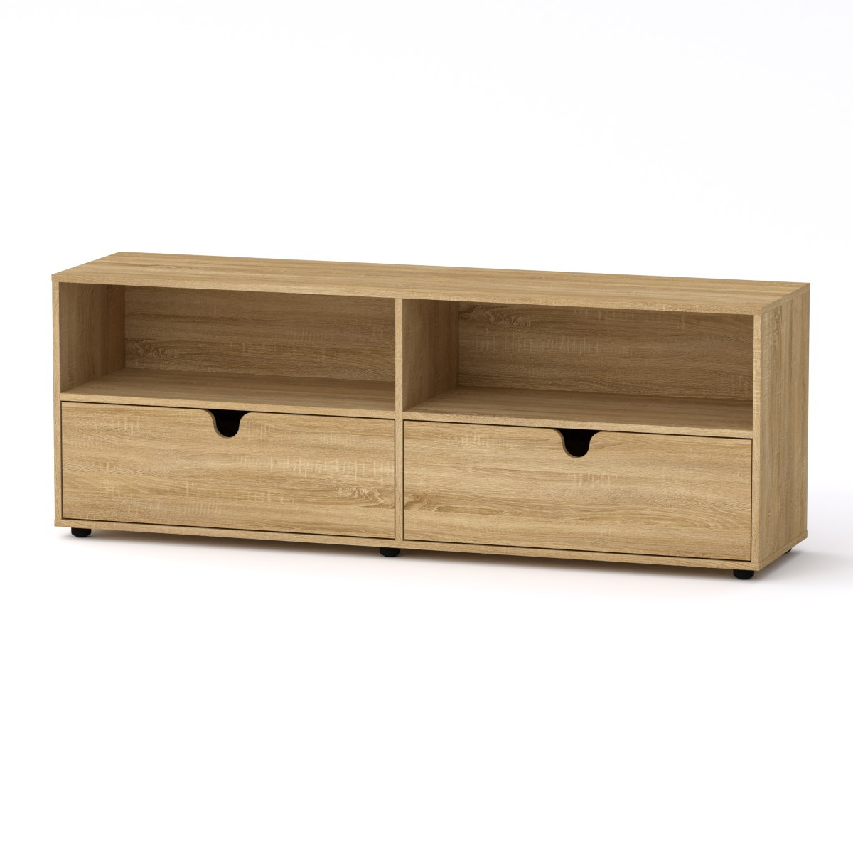 Тумба для телевізора МГ-7 Тумба ТВ Компаніт Дуб сонома (160х40х58,8 см), фото 1