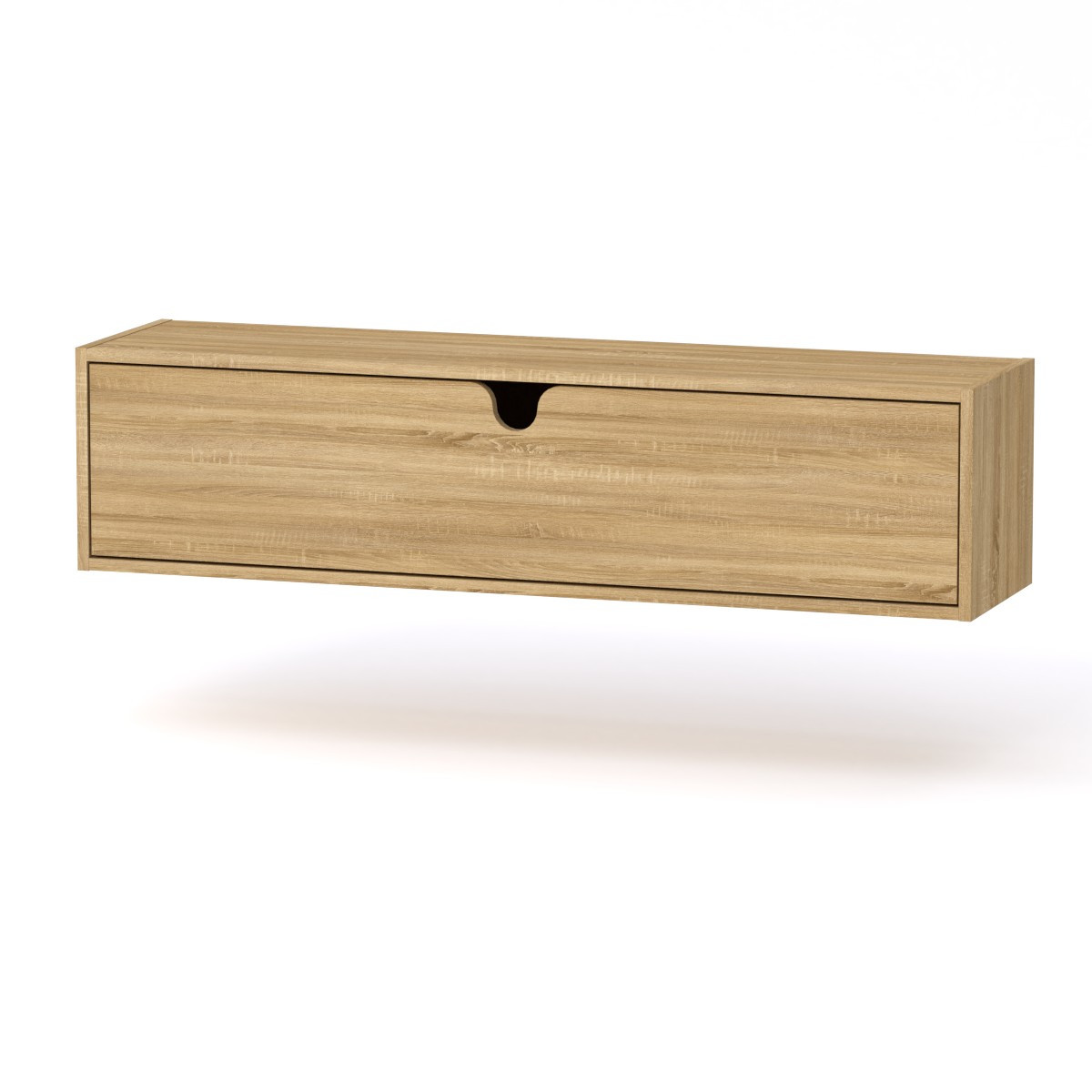 Полку МГ-7 Тумба навісна Компаніт Дуб сонома (120х30х29,2 см), фото 1