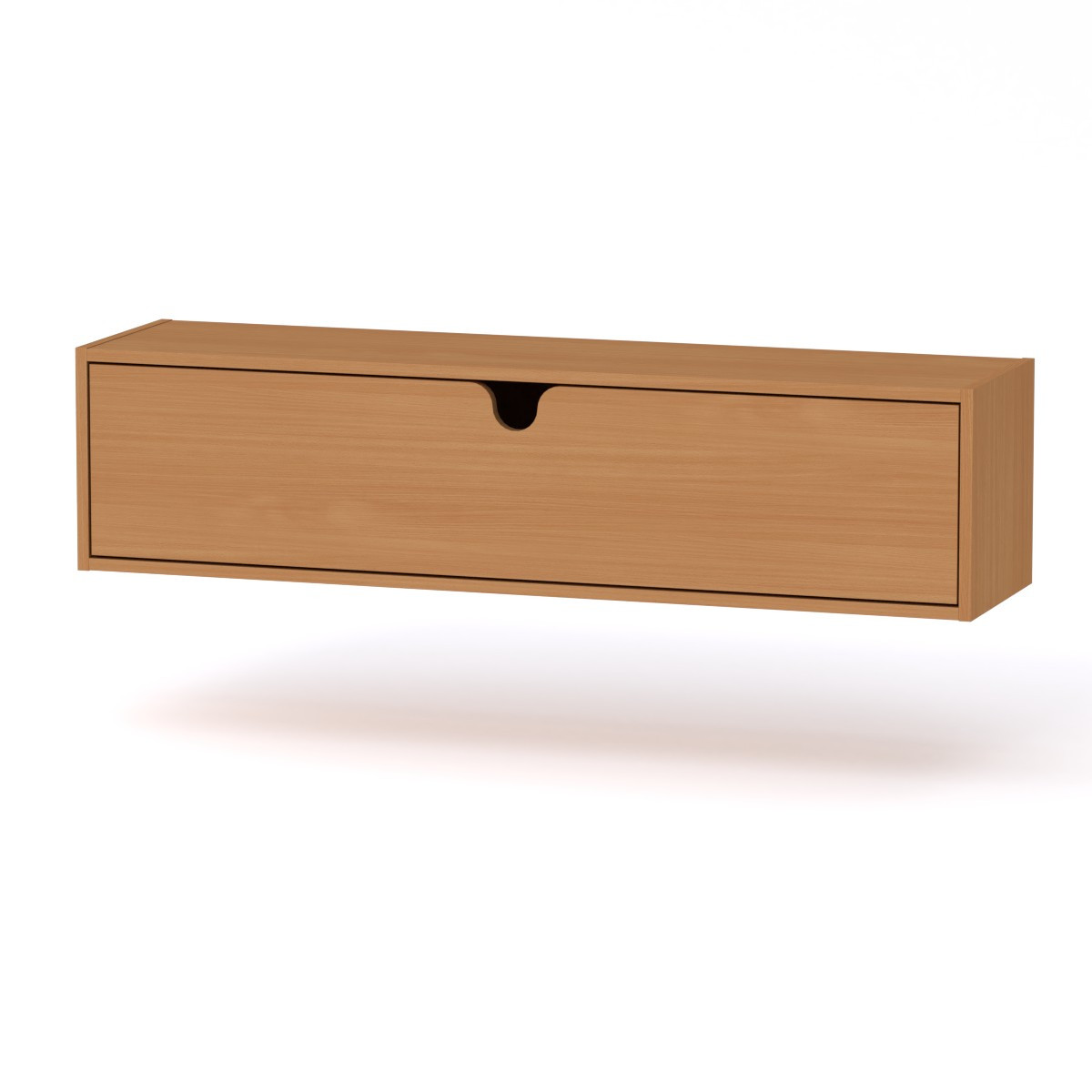 Полку МГ-7 Тумба навісна Компаніт Бук (120х30х29,2 см), фото 1