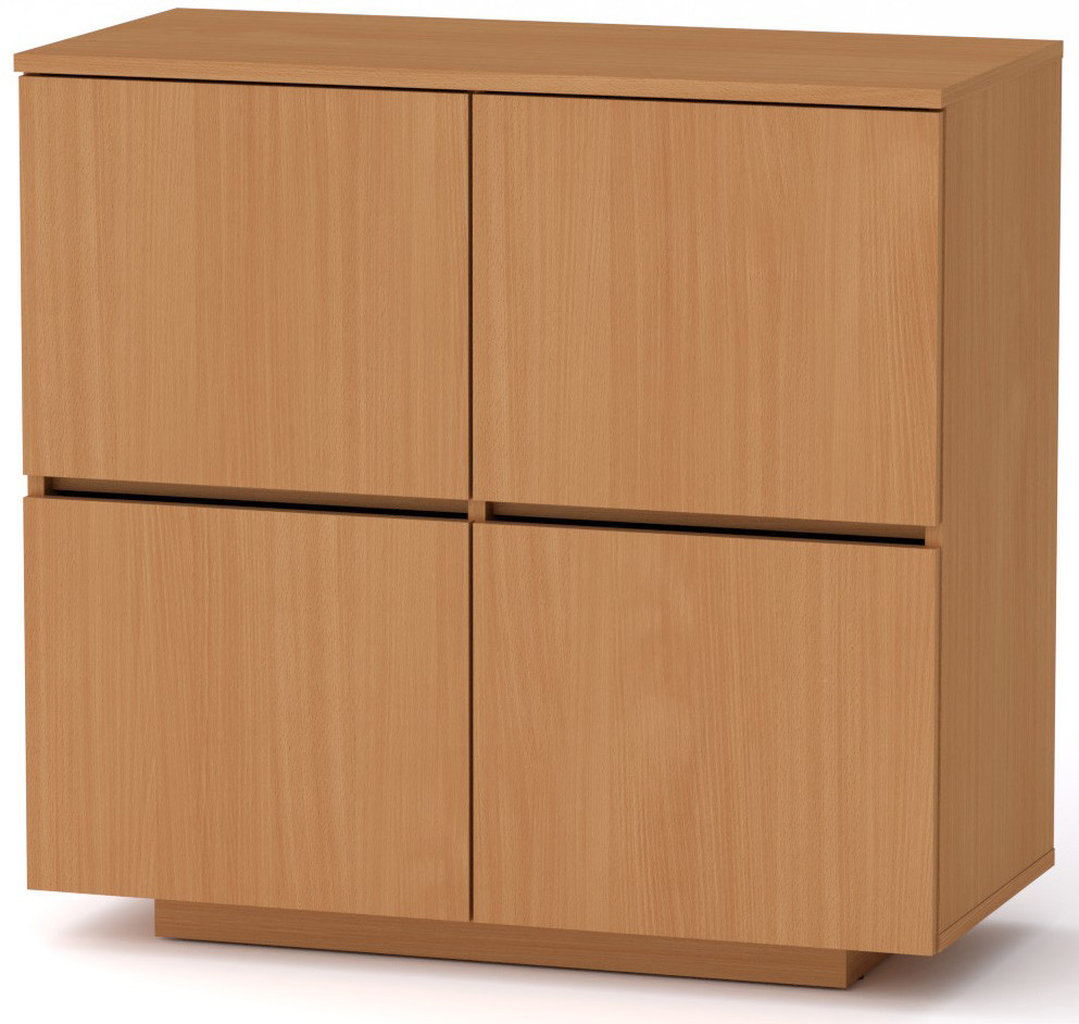 Комод МГ-5 Тумба-1 Компанит Бук (85х40х80.4 см), БЕЗКОШТОВНА доставка в точку видачі Rozetka, фото 1