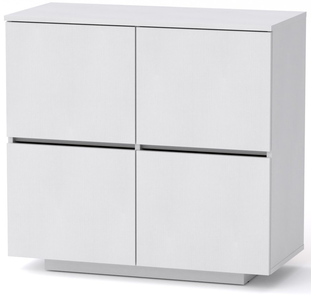 Комод МГ-5 Тумба-1 Компанит Німфея альба (85х40х80.4 см), БЕЗКОШТОВНА доставка в точку видачі Rozetka, фото 1