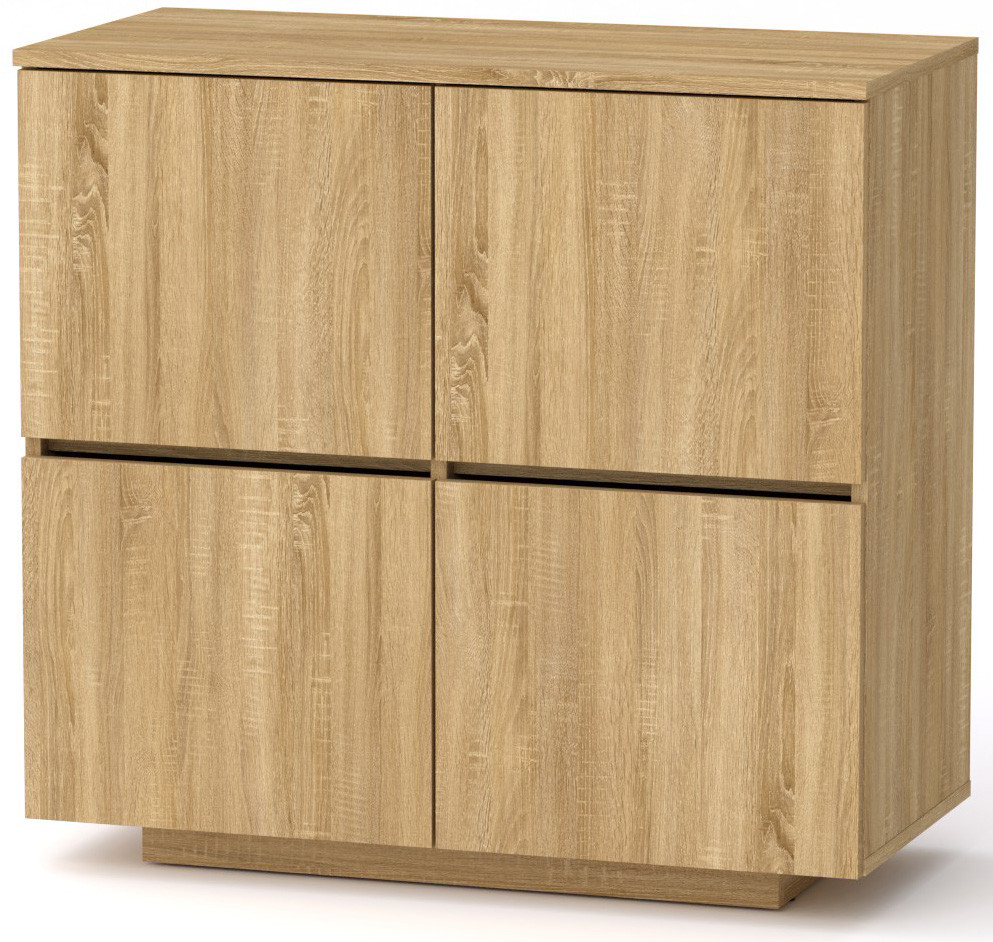 Комод МГ-5 Тумба-1 Компанит Дуб сонома (85х40х80.4 см), БЕЗКОШТОВНА доставка на точку видачі Rozetka, фото 1