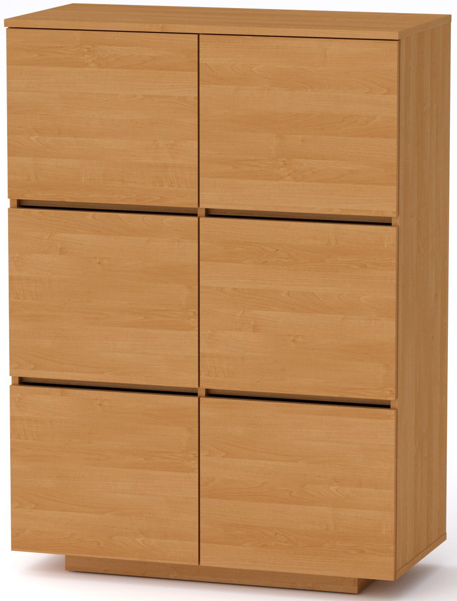 Комод МГ-5 Тумба-2 КОМПАНІТ Вільха (85х40х118 см), фото 1