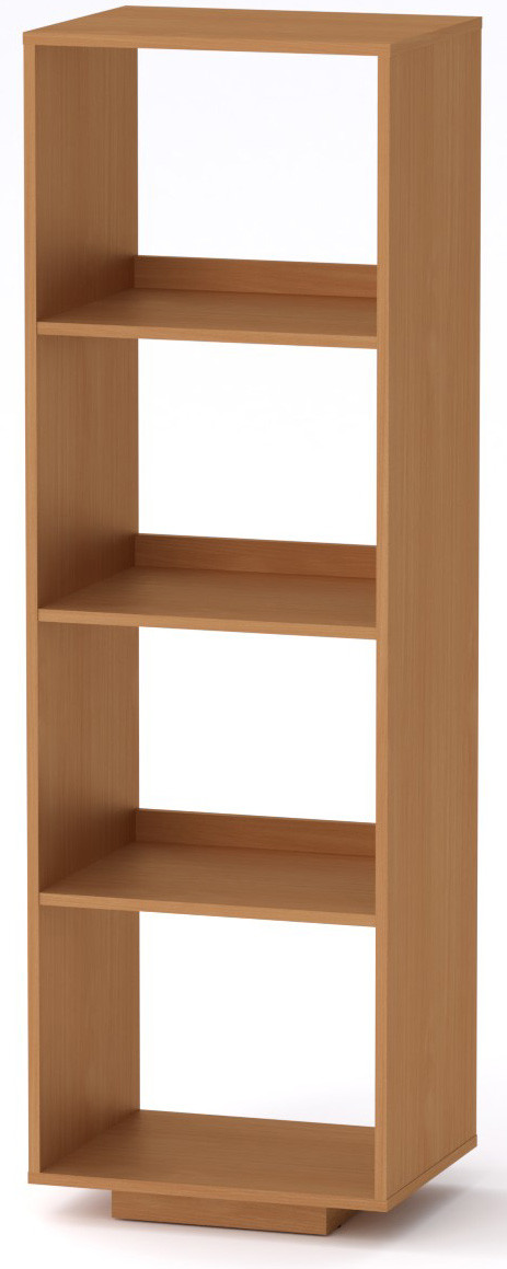 Шафа книжкова МГ-5 Тумба-3 Компаніт Бук (50х40х158 см), фото 1