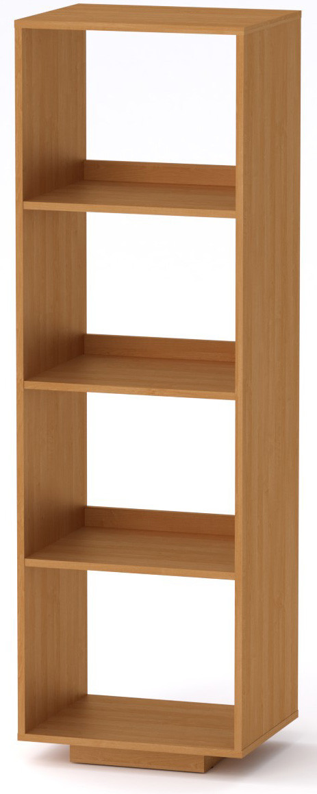 Шафа книжкова МГ-5 Тумба-3 Компаніт Вільха (50х40х158 см), фото 1